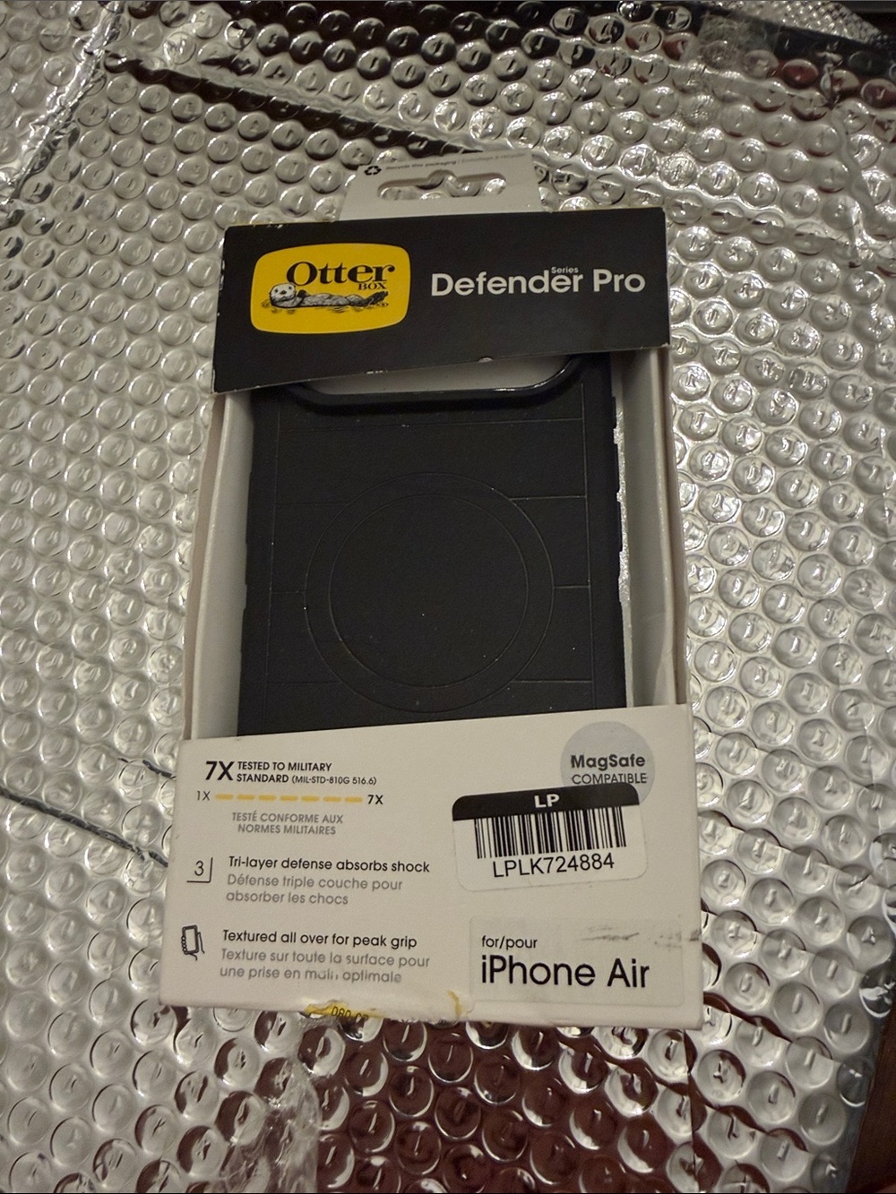 OtterBox Defender Pro MagSafe Compatible Case for iPhone Air - Black